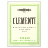 Clementi: 24 Sonatas Vol.3 Opp.12 No.4; 24 No.2; 25 No.2; 39 No.2; 50 No.3